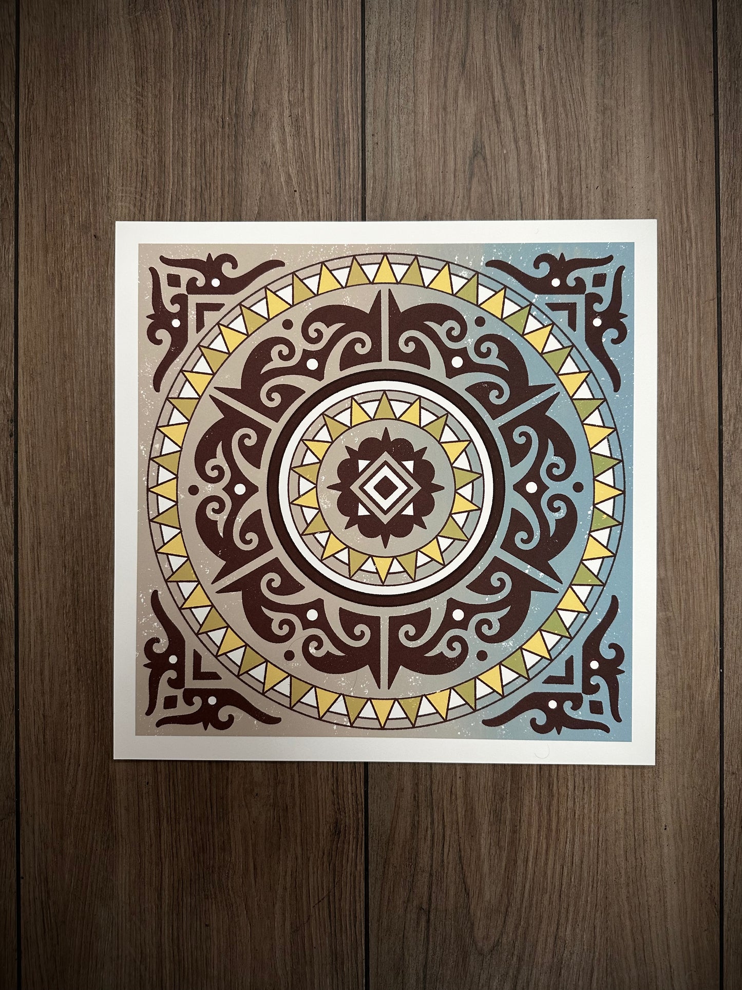 10x14” ‘Markings of Time’ Screenprint