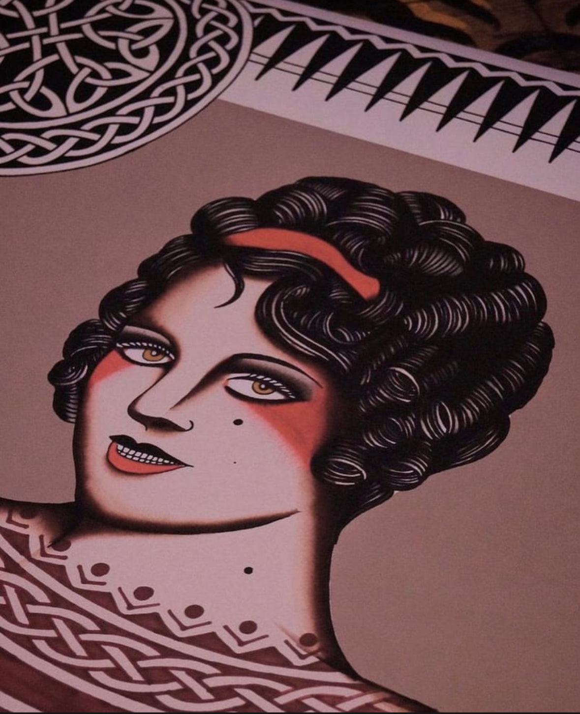 70 x 180cm prints w/ Treubhan