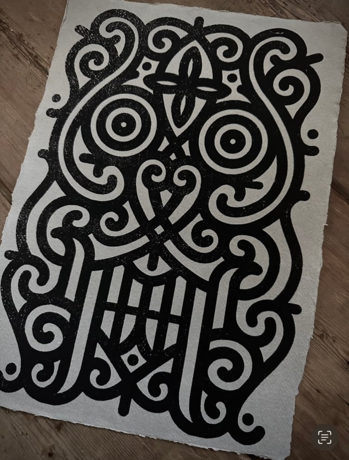 A3 screen print