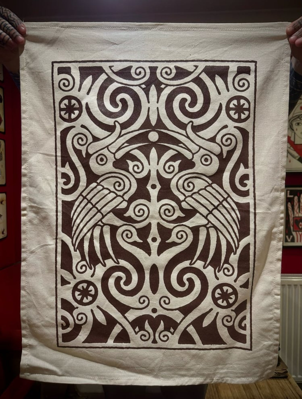 Hornbills Tea Towel