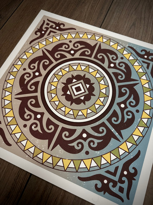 10x14” ‘Markings of Time’ Screenprint