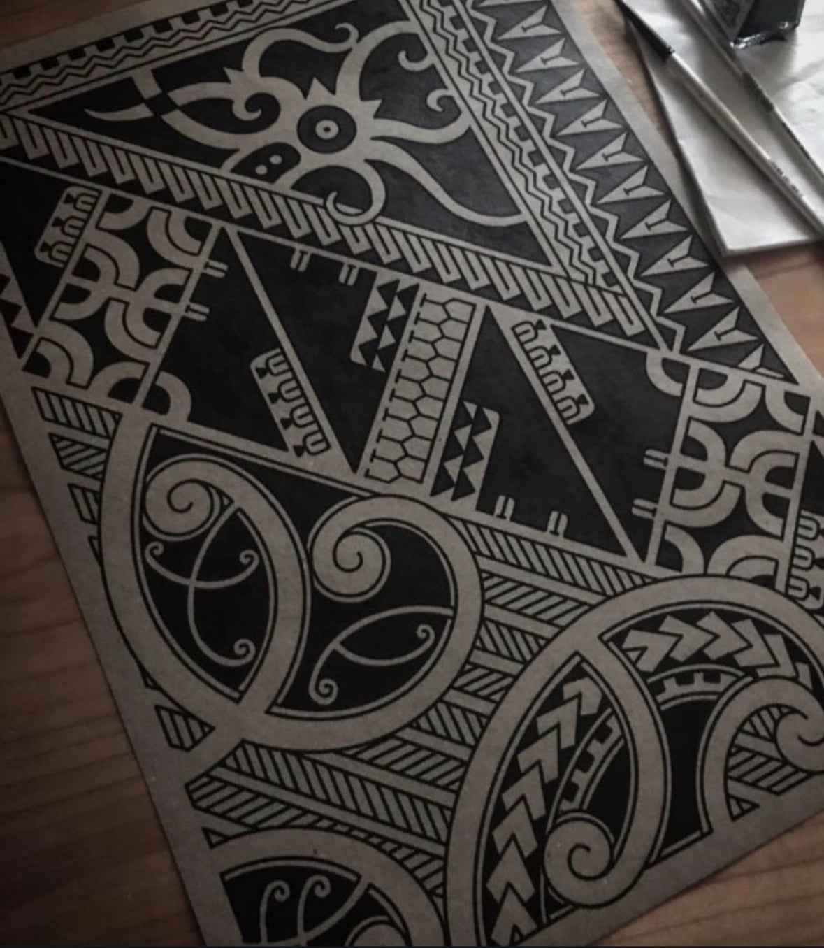 A3 screen print Tribal set