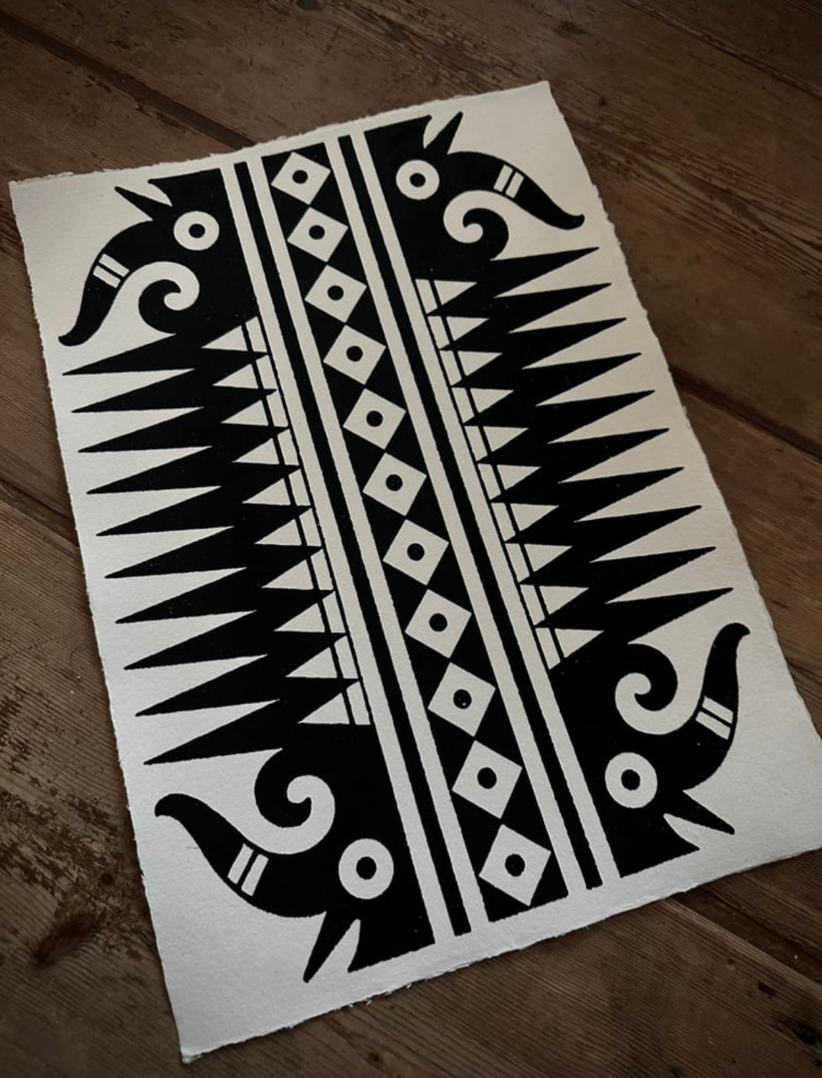 A3 screen print